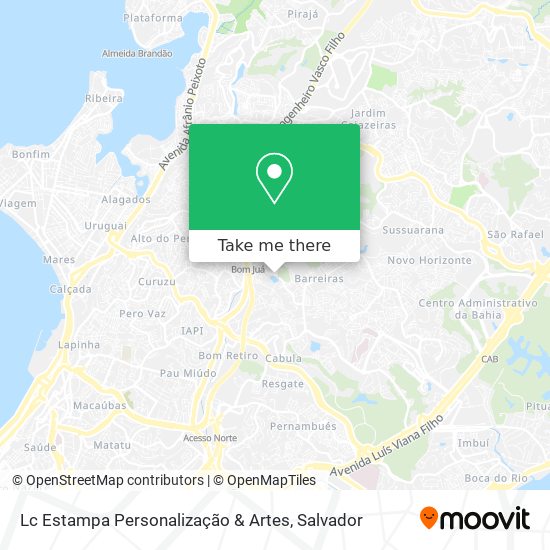 Lc Estampa Personalização & Artes map