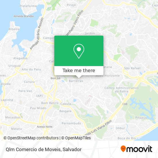 Qlm Comercio de Moveis map