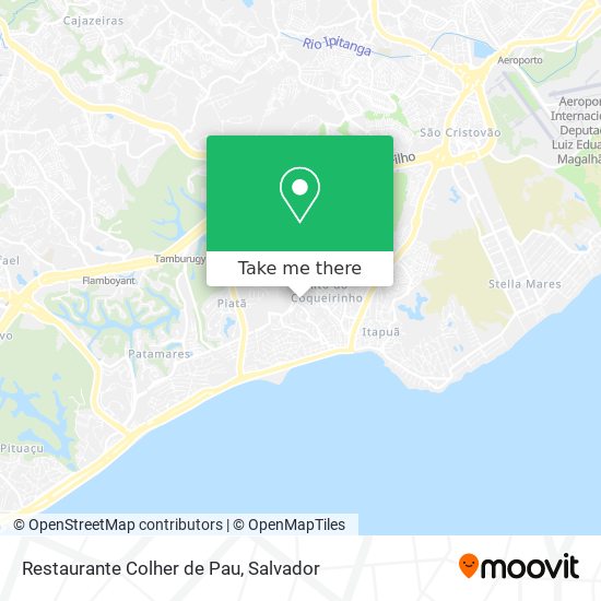 Restaurante Colher de Pau map