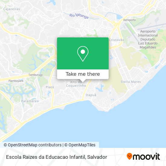 Escola Raizes da Educacao Infantil map