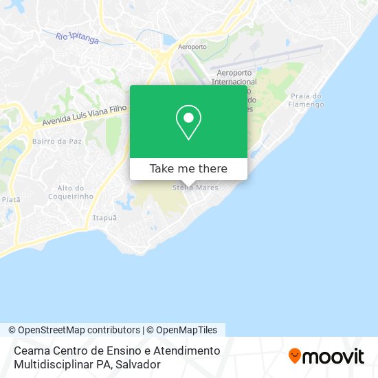 Ceama Centro de Ensino e Atendimento Multidisciplinar PA map