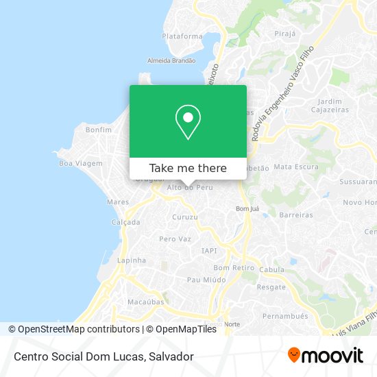 Centro Social Dom Lucas map