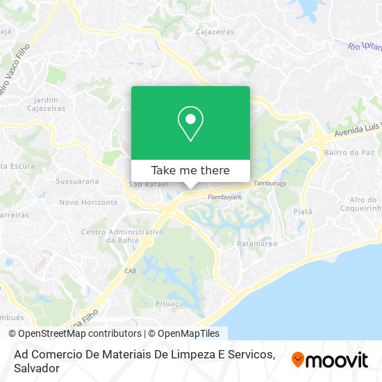 Mapa Ad Comercio De Materiais De Limpeza E Servicos