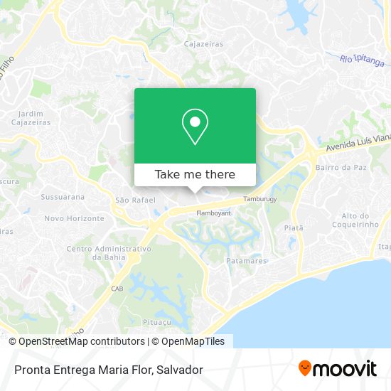 Pronta Entrega Maria Flor map