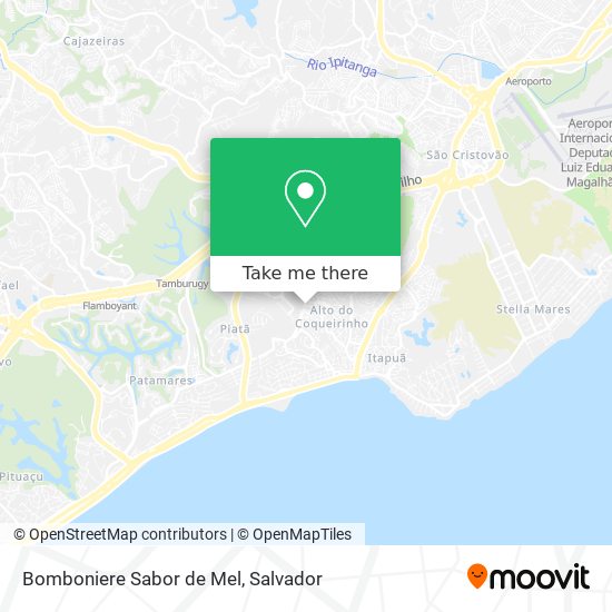 Bomboniere Sabor de Mel map