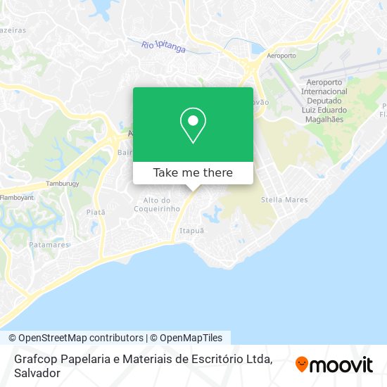 Grafcop Papelaria e Materiais de Escritório Ltda map