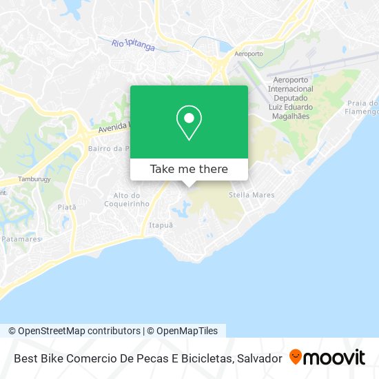 Mapa Best Bike Comercio De Pecas E Bicicletas