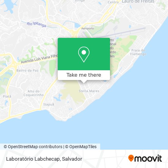 Laboratório Labchecap map