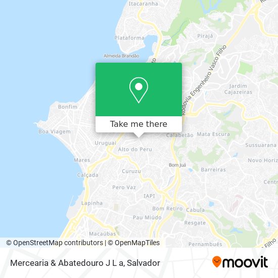 Mercearia & Abatedouro J L a map