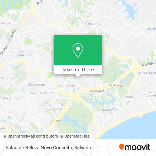 Salão de Beleza Novo Conceito map