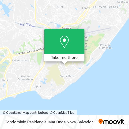 Condominio Residencial Mar Onda Nova map