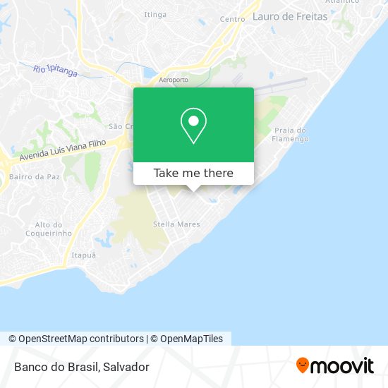 Mapa Banco do Brasil