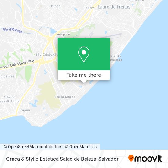 Graca & Styllo Estetica Salao de Beleza map