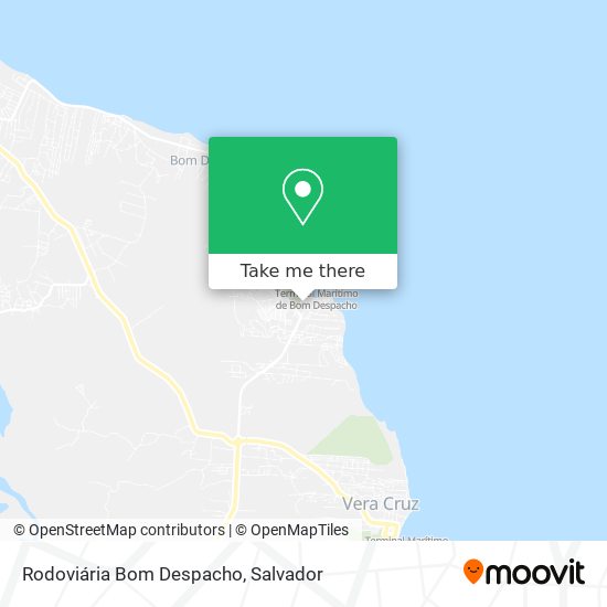 Rodoviária Bom Despacho map