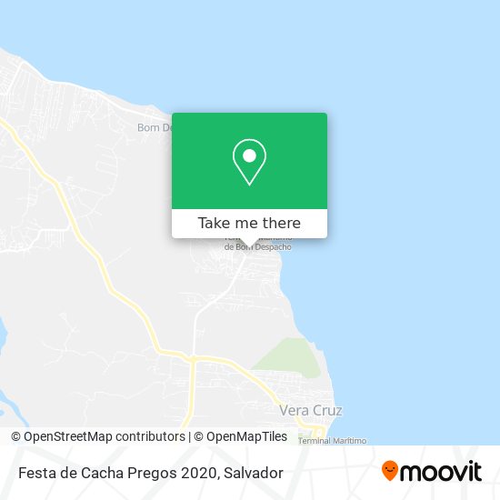 Mapa Festa de Cacha Pregos 2020