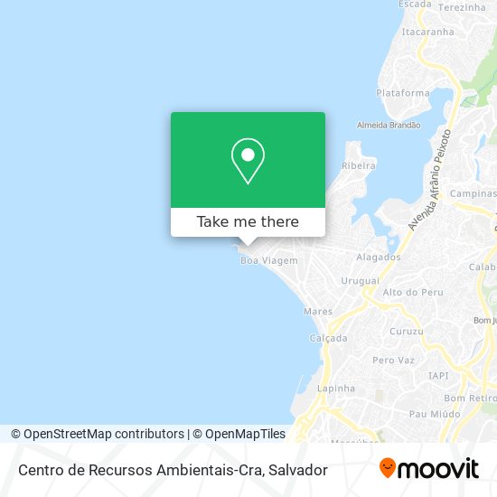 Centro de Recursos Ambientais-Cra map