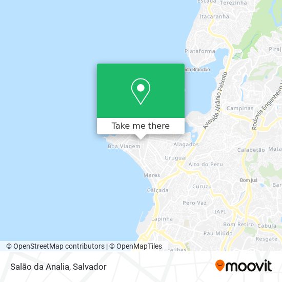 Salão da Analia map