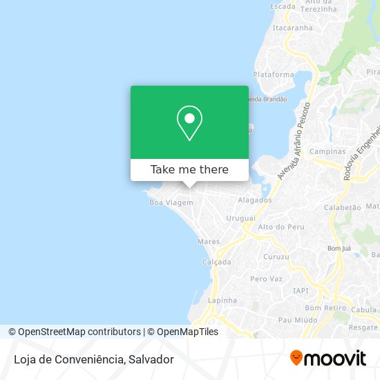 Mapa Loja de Conveniência