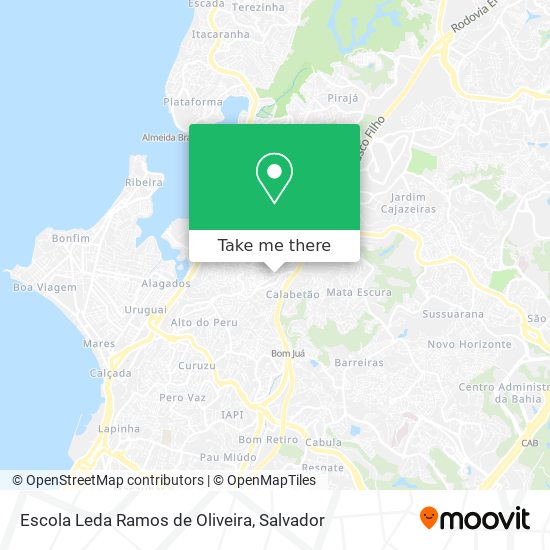 Escola Leda Ramos de Oliveira map