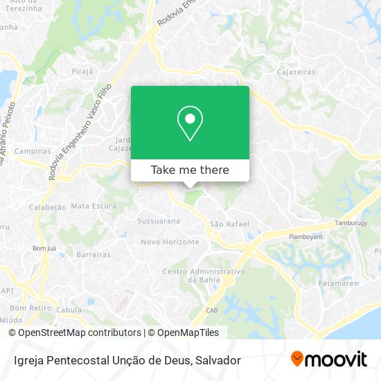 Igreja Pentecostal Unção de Deus map