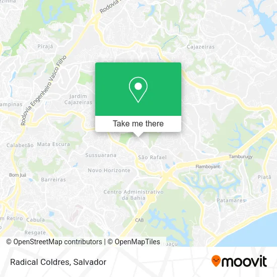 Mapa Radical Coldres