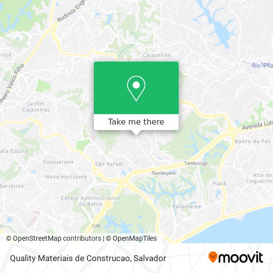 Quality Materiais de Construcao map