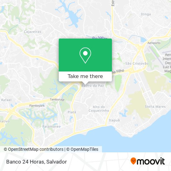 Banco 24 Horas map