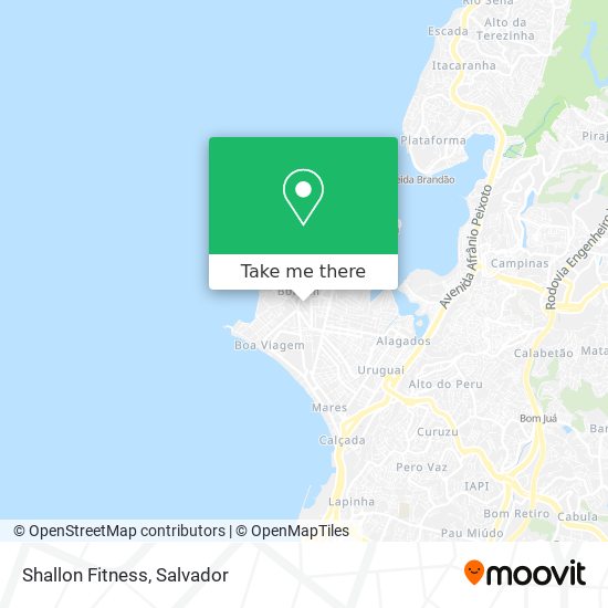 Shallon Fitness map