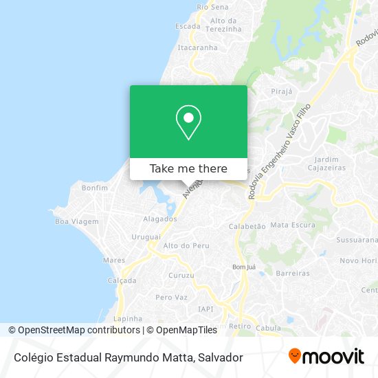 Colégio Estadual Raymundo Matta map