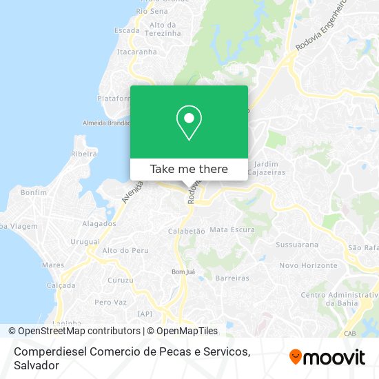 Comperdiesel Comercio de Pecas e Servicos map