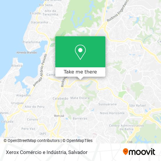 Xerox Comércio e Indústria map