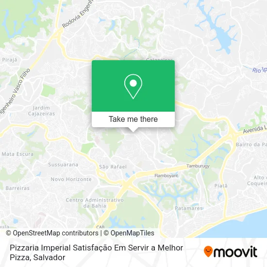Pizzaria Imperial Satisfação Em Servir a Melhor Pizza map