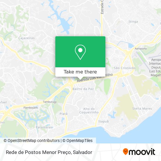 Rede de Postos Menor Preço map