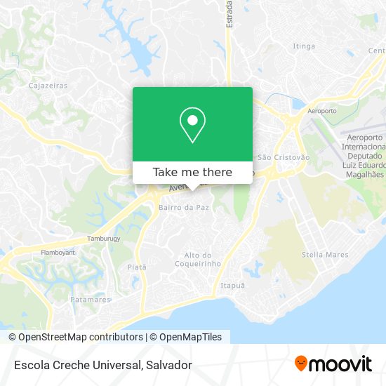 Escola Creche Universal map