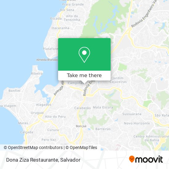 Dona Ziza Restaurante map