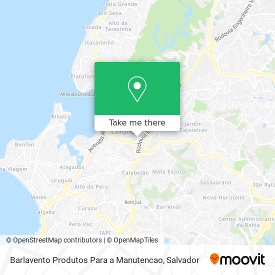 Barlavento Produtos Para a Manutencao map