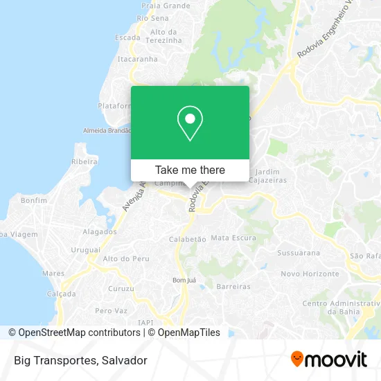 Big Transportes map