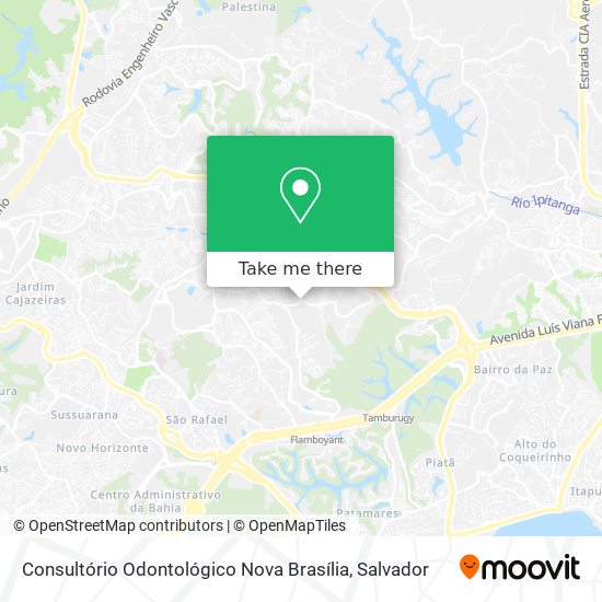 Mapa Consultório Odontológico Nova Brasília