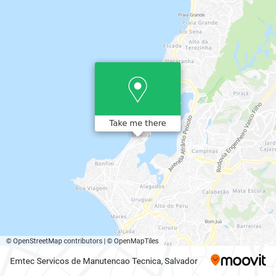 Emtec Servicos de Manutencao Tecnica map