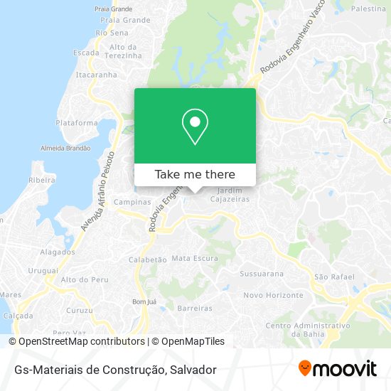 Gs-Materiais de Construção map