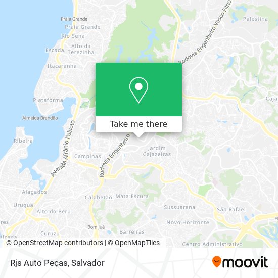 Rjs Auto Peças map