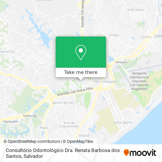 Consultório Odontológico Dra. Renata Barbosa dos Santos map