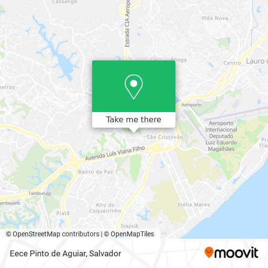 Eece Pinto de Aguiar map
