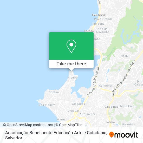 Associação Beneficente Educação Arte e Cidadania map