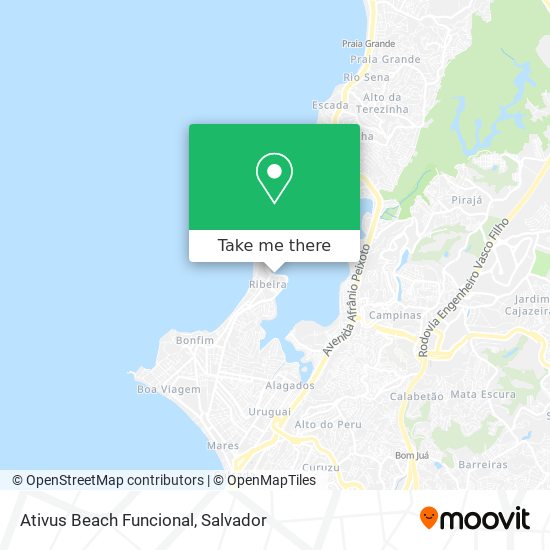 Ativus Beach Funcional map
