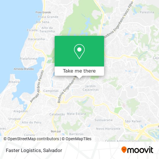 Faster Logistics map