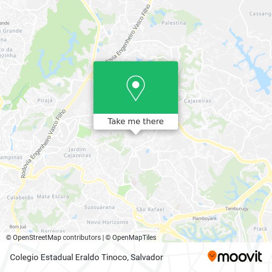 Colegio Estadual Eraldo Tinoco map