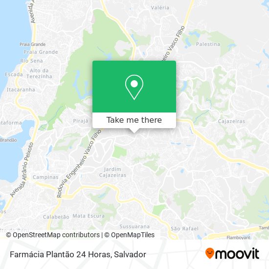 Farmácia Plantão 24 Horas map