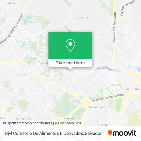 Bjvl Comercio De Alimentos E Derivados map