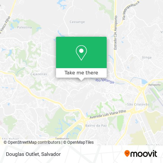 Douglas Outlet map